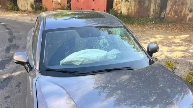 В Рязани водитель автомобиля без номеров скрылся после ДТП