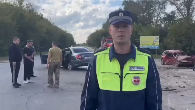 В Рязанском округе на трассе М-5 столкнулись две "Лады"