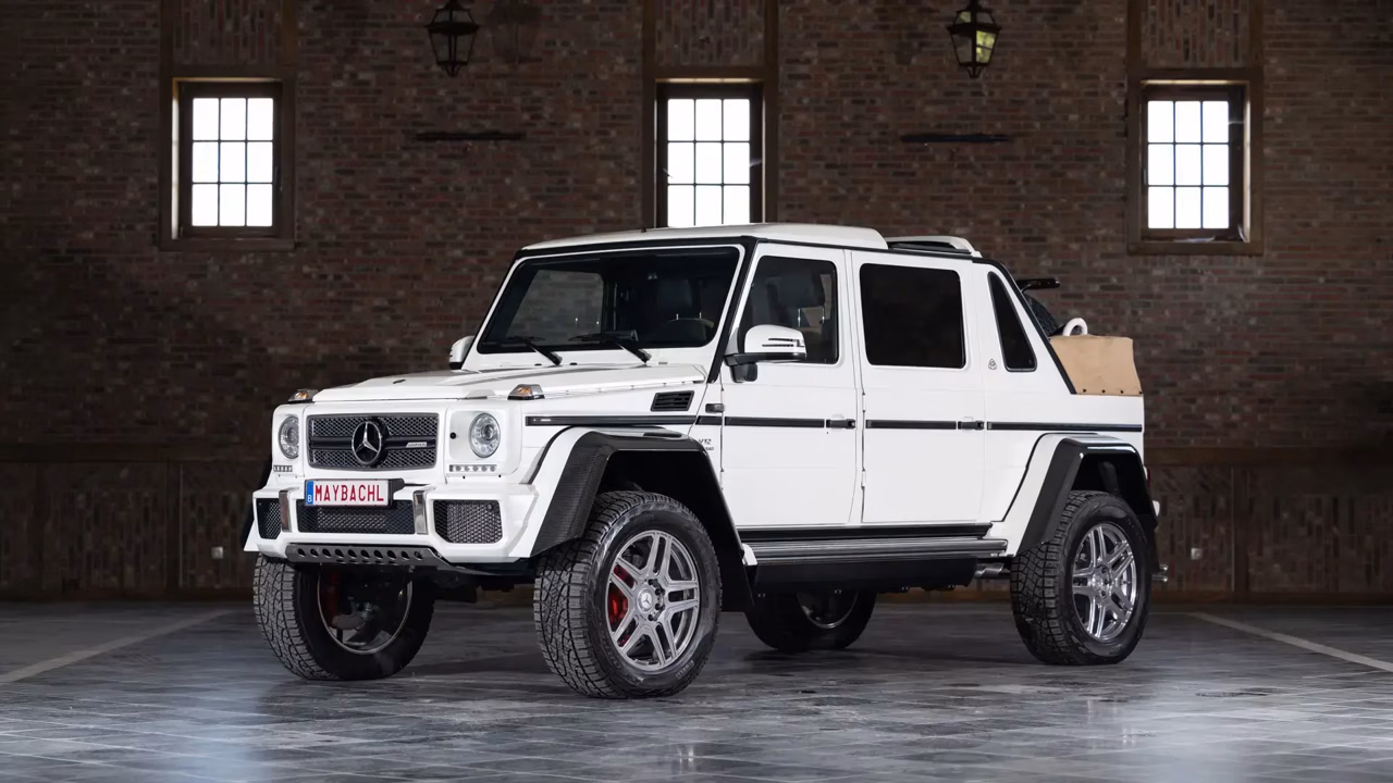 Редчайший Mercedes G-Class от Maybach выставили на продажу
