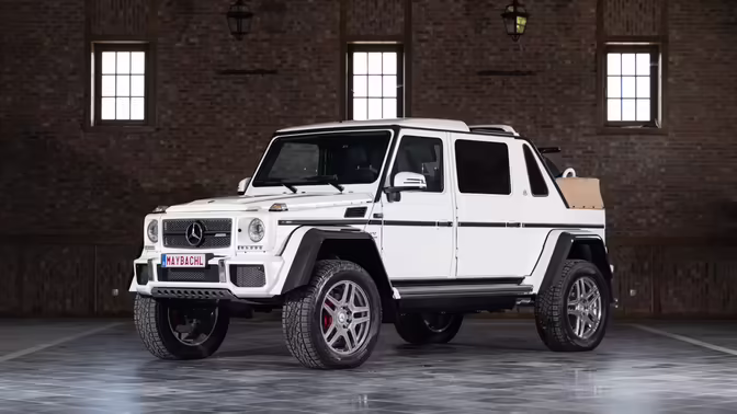 Редчайший Mercedes G-Class от Maybach выставили на продажу