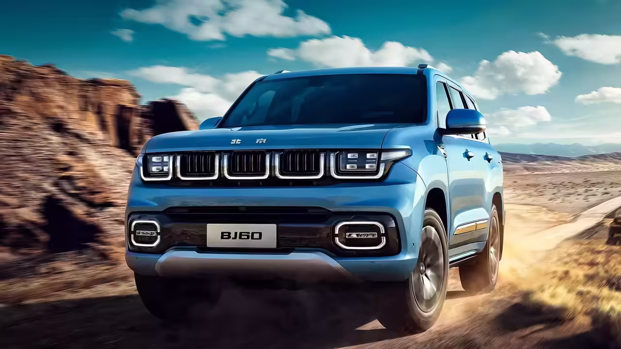 «Сравни»: рамный внедорожник BAIC BJ60 дешевеет на 1,4 млн рублей за 3 года