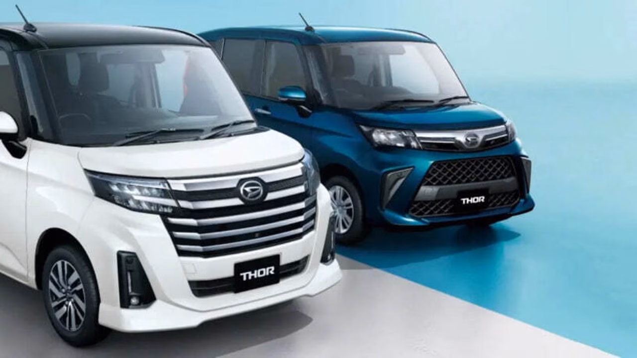 Toyota и Daihatsu обновили минивэны Roomy и Thor