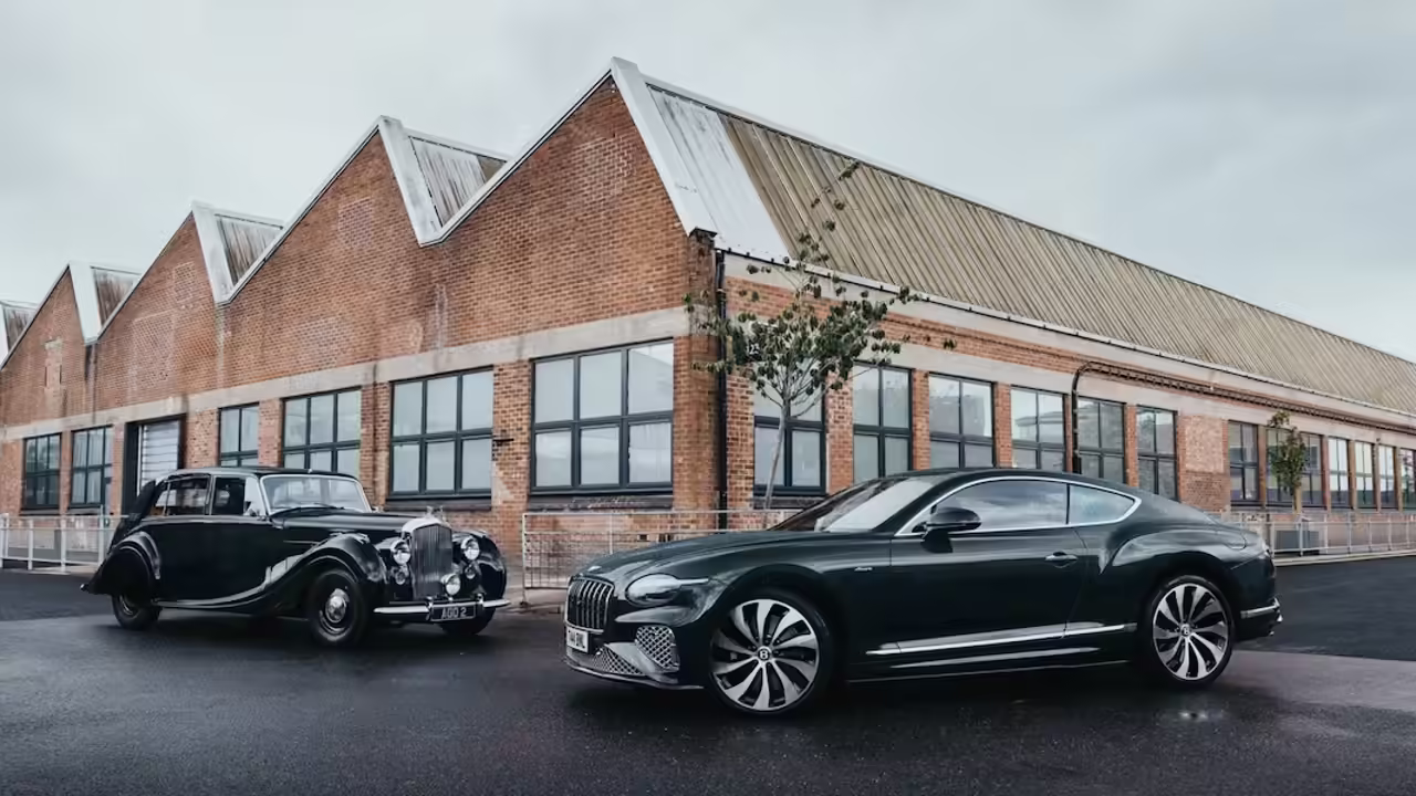 Bentley стилизовала Continental GT под модель 1946 года