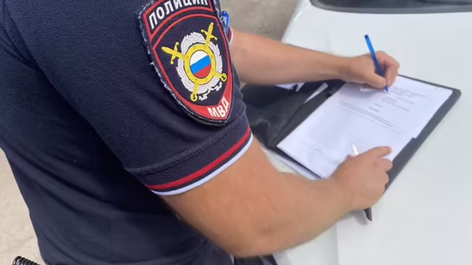 В Курске 16-летнего подростка поймали полицейские за рулем автомобиля