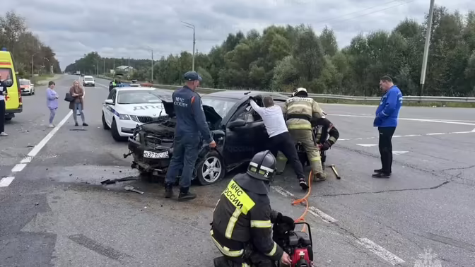 ДТП с деблокировкой пострадавшего в Суздальском районе Владимирской области