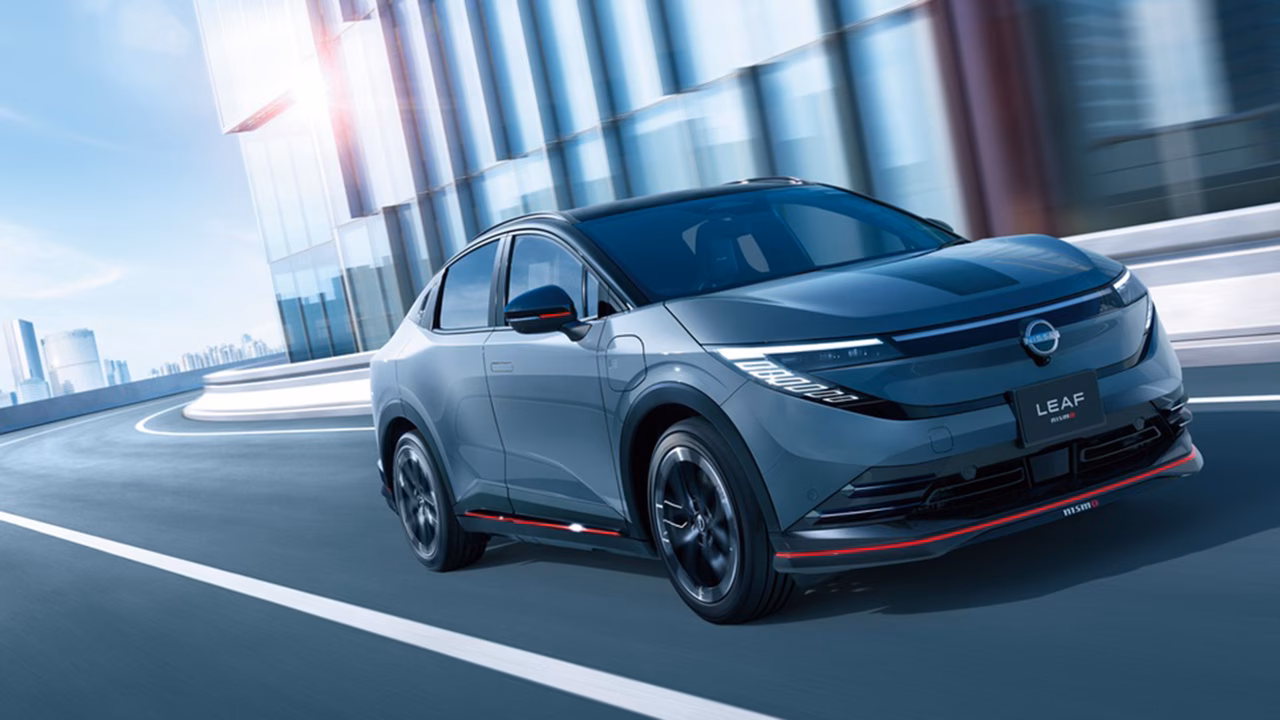 Nissan представила спортивную версию электромобиля Leaf мощностью 218 сил
