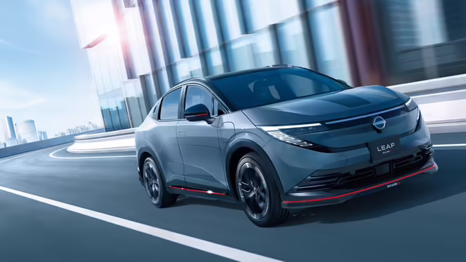 Nissan представила спортивную версию электромобиля Leaf мощностью 218 сил