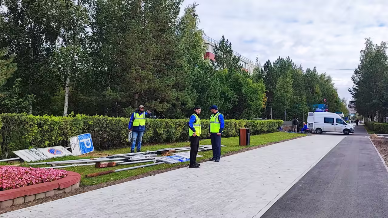 Ремонт улицы Энгельса в Сургуте подходит к концу