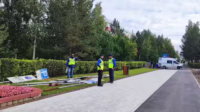 Ремонт улицы Энгельса в Сургуте подходит к концу