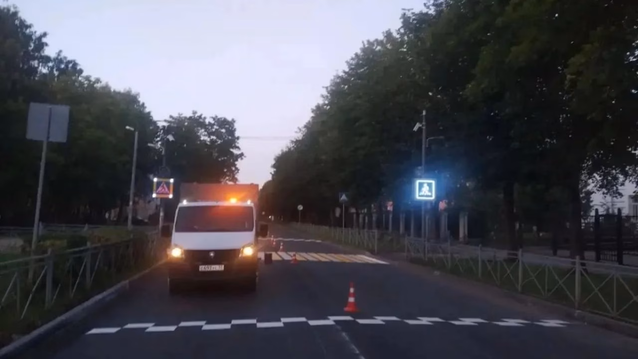 Во Владимире после вмешательства прокуратуры привели в порядок пешеходные переходы