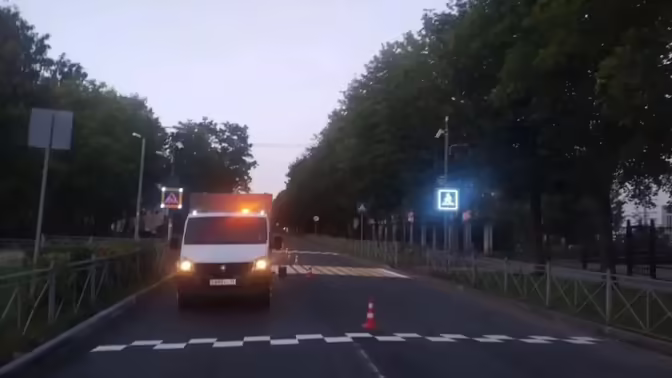 Во Владимире после вмешательства прокуратуры привели в порядок пешеходные переходы