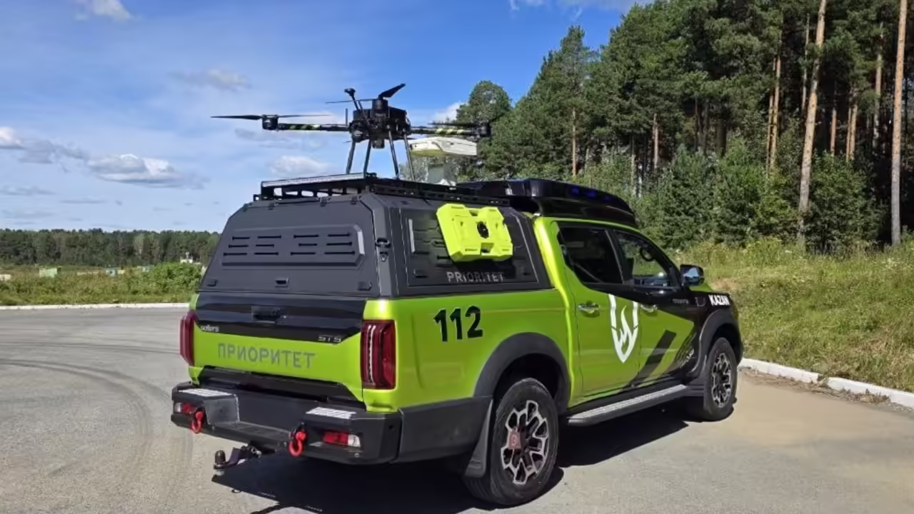 Прошла премьера Sollers ST9 с дроном на крыше