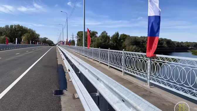 Новый мост на проспекте Братьев Коростелевых в Оренбурге открыт