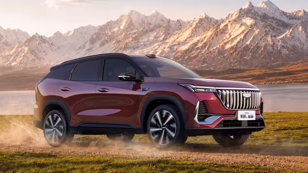 Geely Atlas получит гибридную версию и лидар
