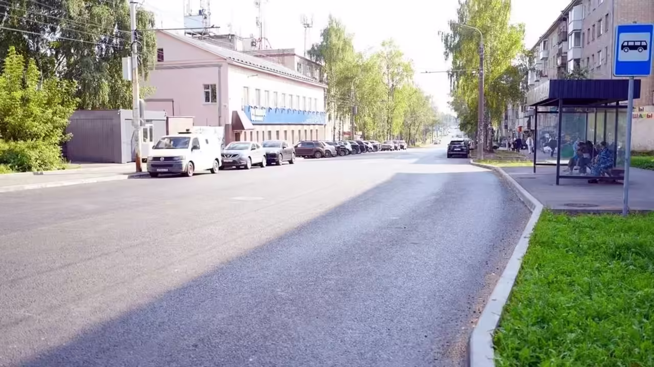 Комплексный ремонт улицы Воровского завершили в Ижевске