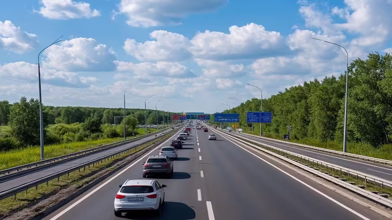В Подмосковье открыли движение по финальному участку новой магистрали ЮЛА