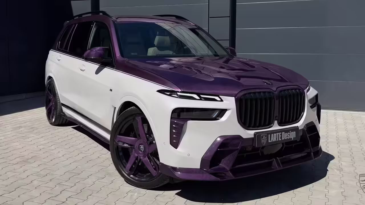 В России BMW X7 получил эксклюзивный пакет тюнинга от Larte Design