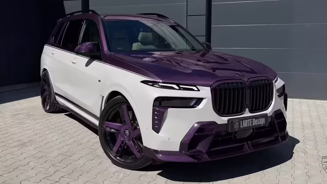 В России BMW X7 получил эксклюзивный пакет тюнинга от Larte Design