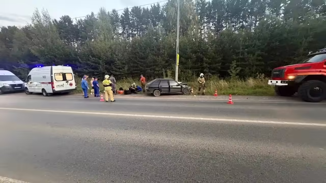 Младенец пострадал в ДТП на трассе Ижевск — Ува