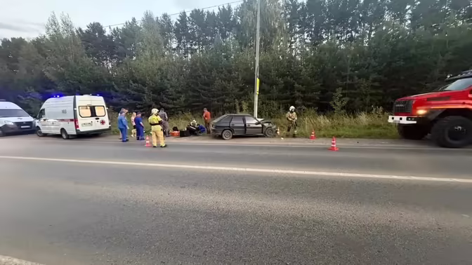 Младенец пострадал в ДТП на трассе Ижевск — Ува