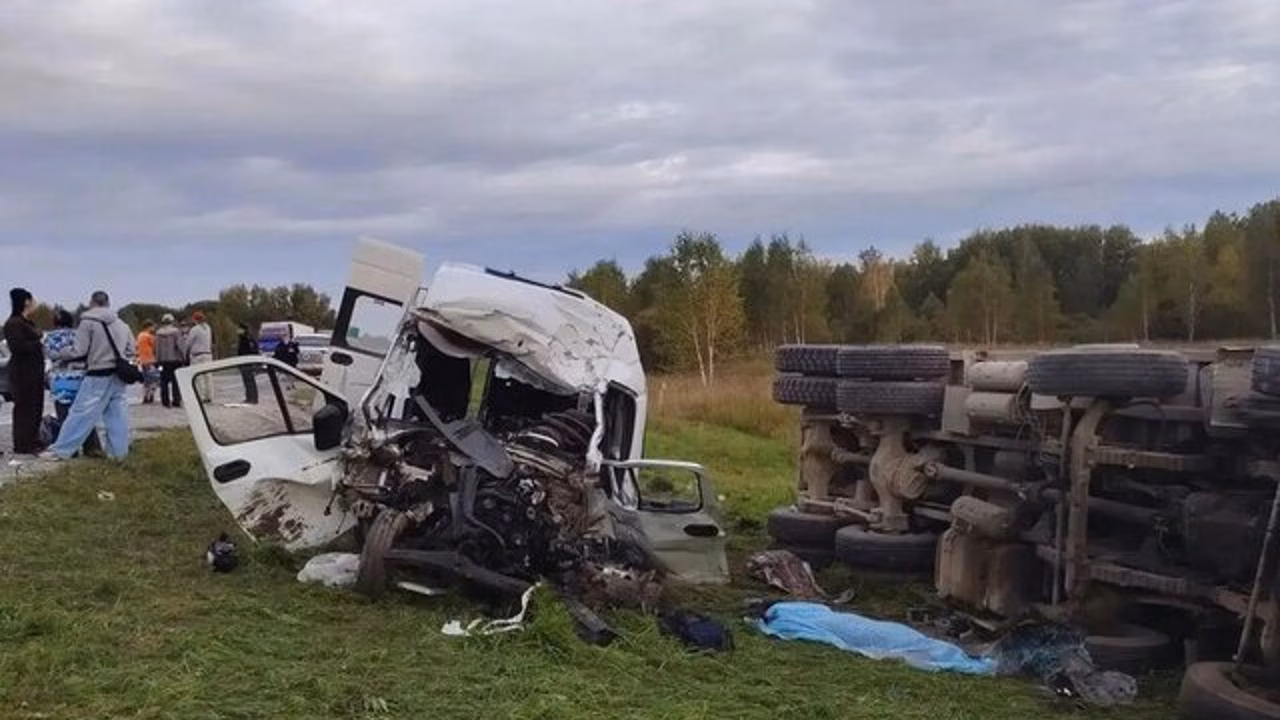 Водитель грузовика задержан после ДТП в Новосибирской области