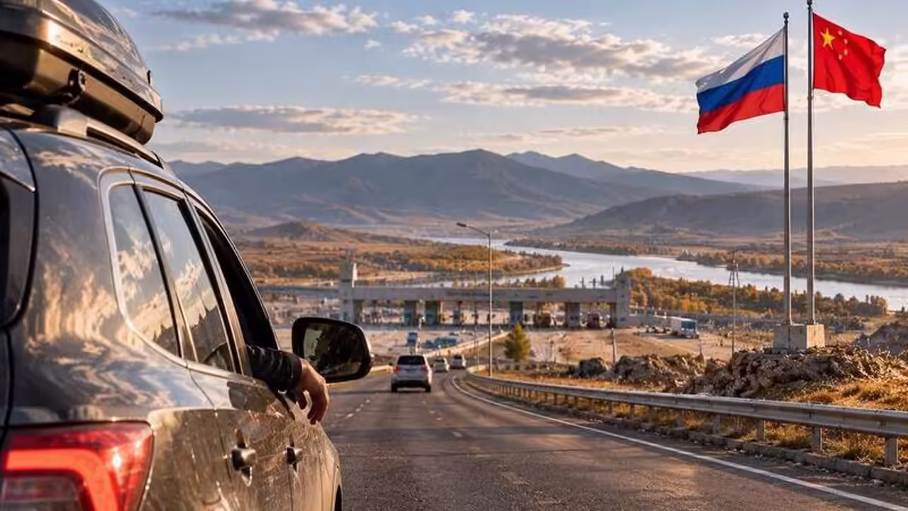 Россиянам могут разрешить ездить в Китай на личных автомобилях