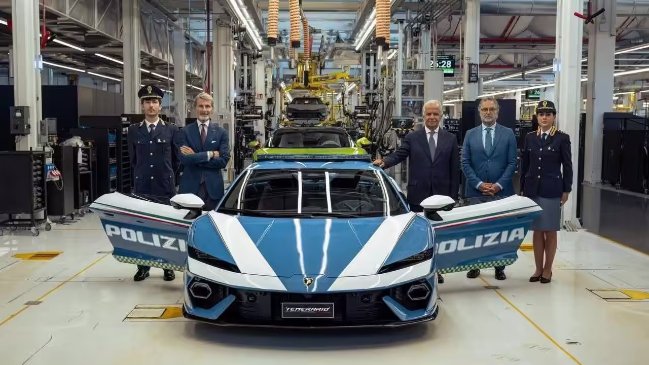 Итальянская полиция получила Lamborghini для перевозки донорских органов