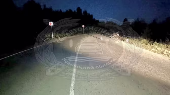 В Шуе пьяный мотоциклист попал в ДТП и травмировался