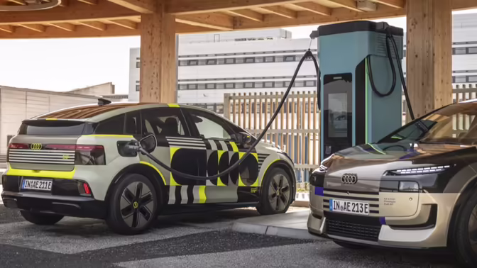Audi показала новые фото электрокара A2 e-tron