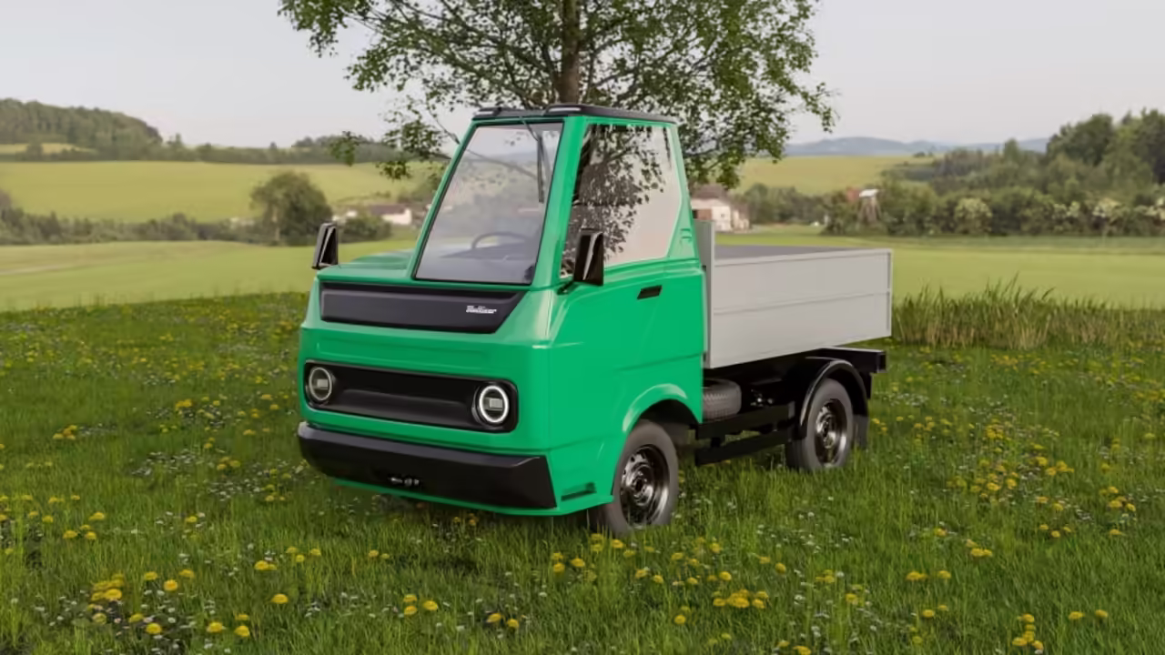Так мог бы выглядеть возрождённый микрогрузовик Multicar M22 с одноместной кабиной