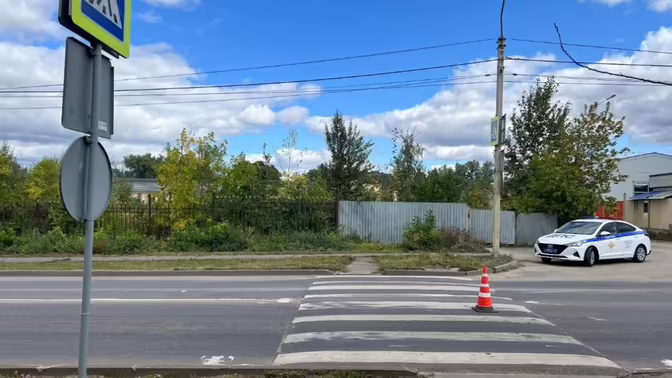 В Орле водитель сбил женщину на переходе и скрылся