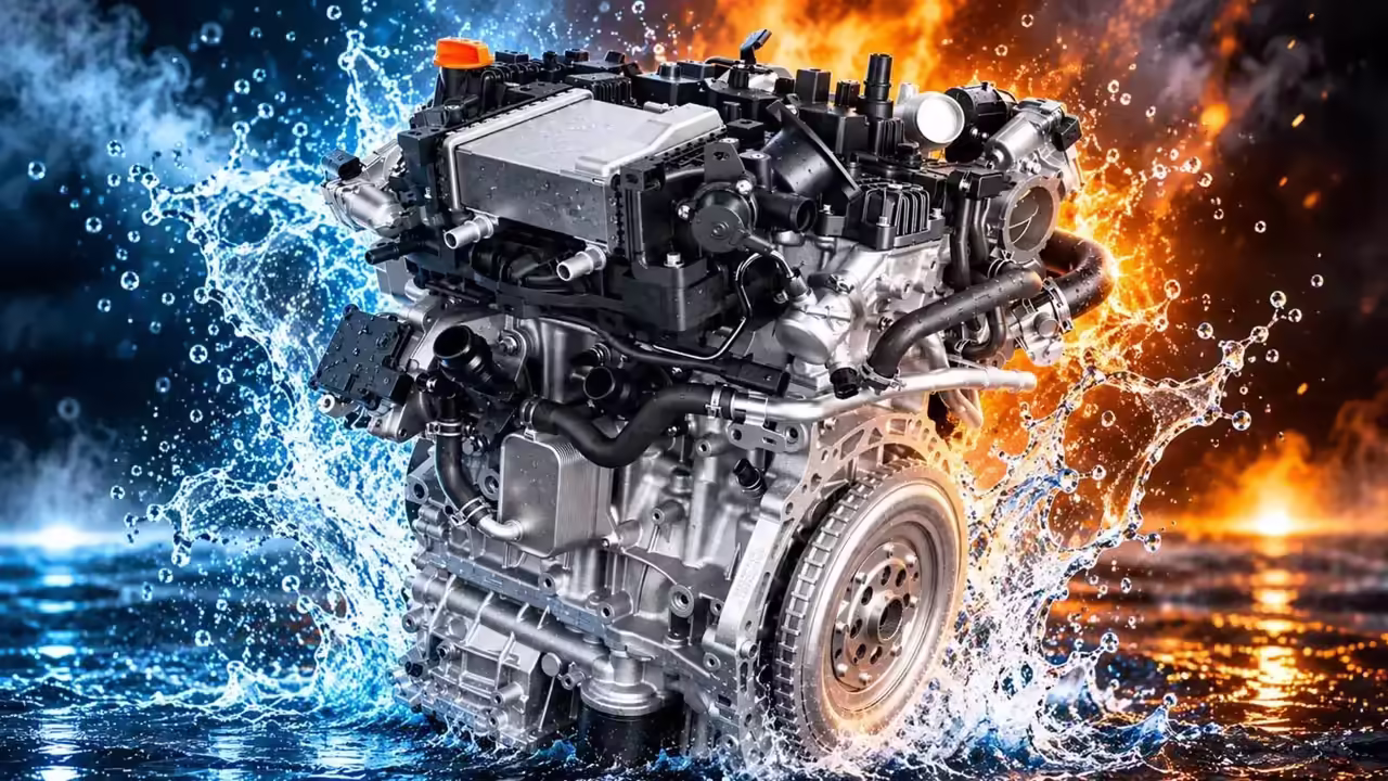Мотор-амфибия: новый ДВС от Renault и Geely сможет работать под водой