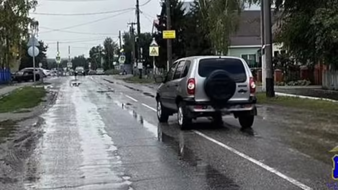 В Кинель-Черкасском районе водитель сбила женщину вне пешеходного перехода