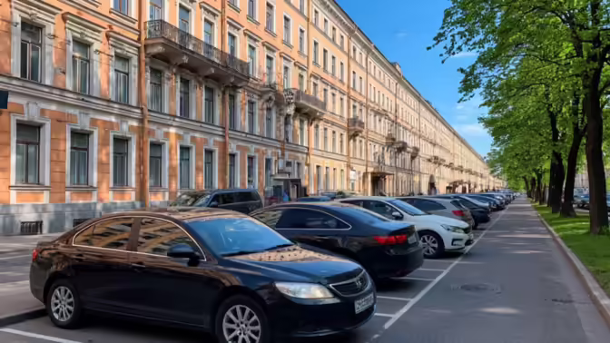 В Петербурге расширят зону платной парковки на Васильевском острове