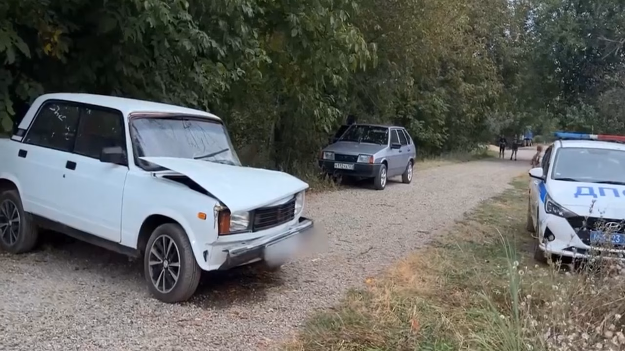 Регистратор заснял погоню ДПС за школьником, угнавшим авто отца на Кубани