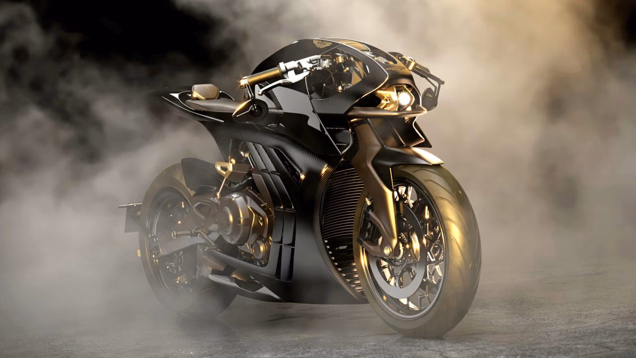 Aston Martin и Brough Superior представили дорожный мотоцикл AMB 002 Roadster