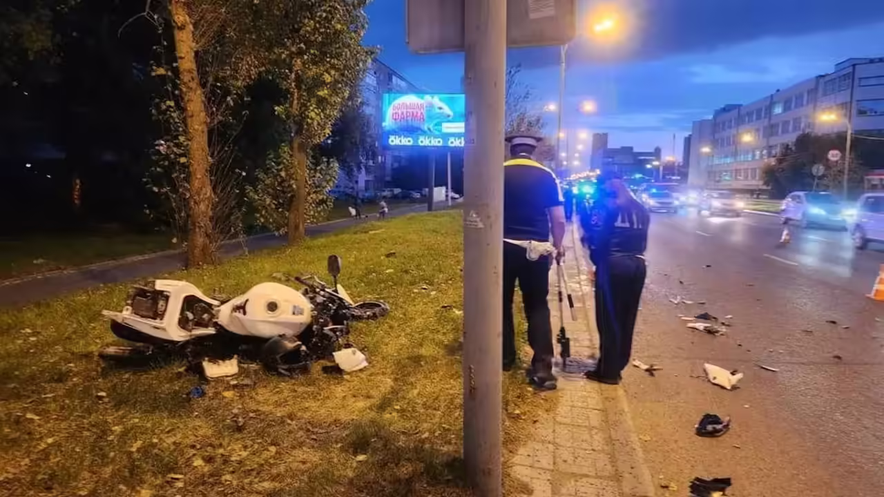 В Екатеринбурге мотоциклист погиб в ДТП