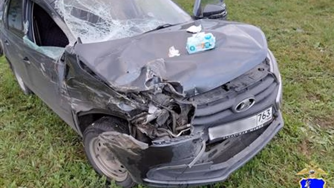 В Тольятти грузовик врезался в легковушку, пострадали три человека