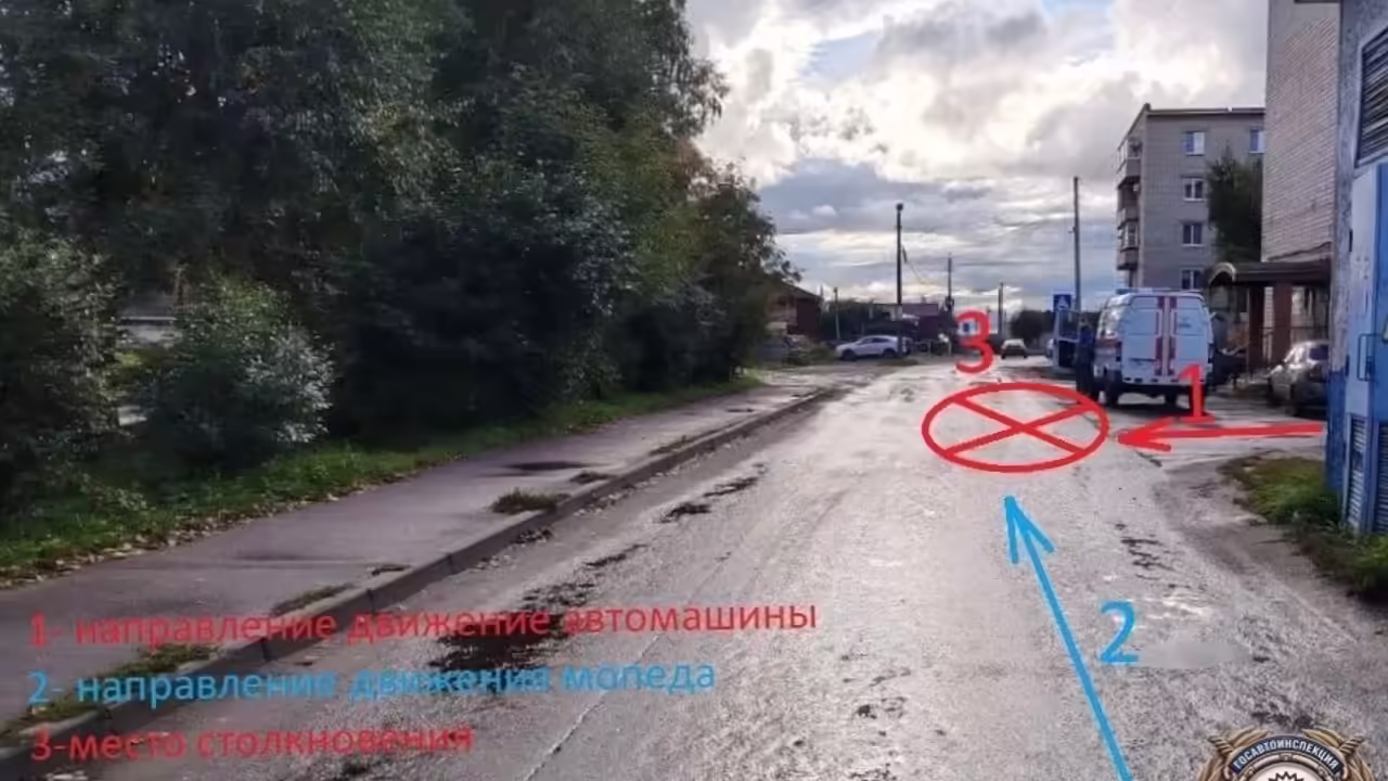 Два водителя столкнулись под Костромой и скрылись с места ДТП