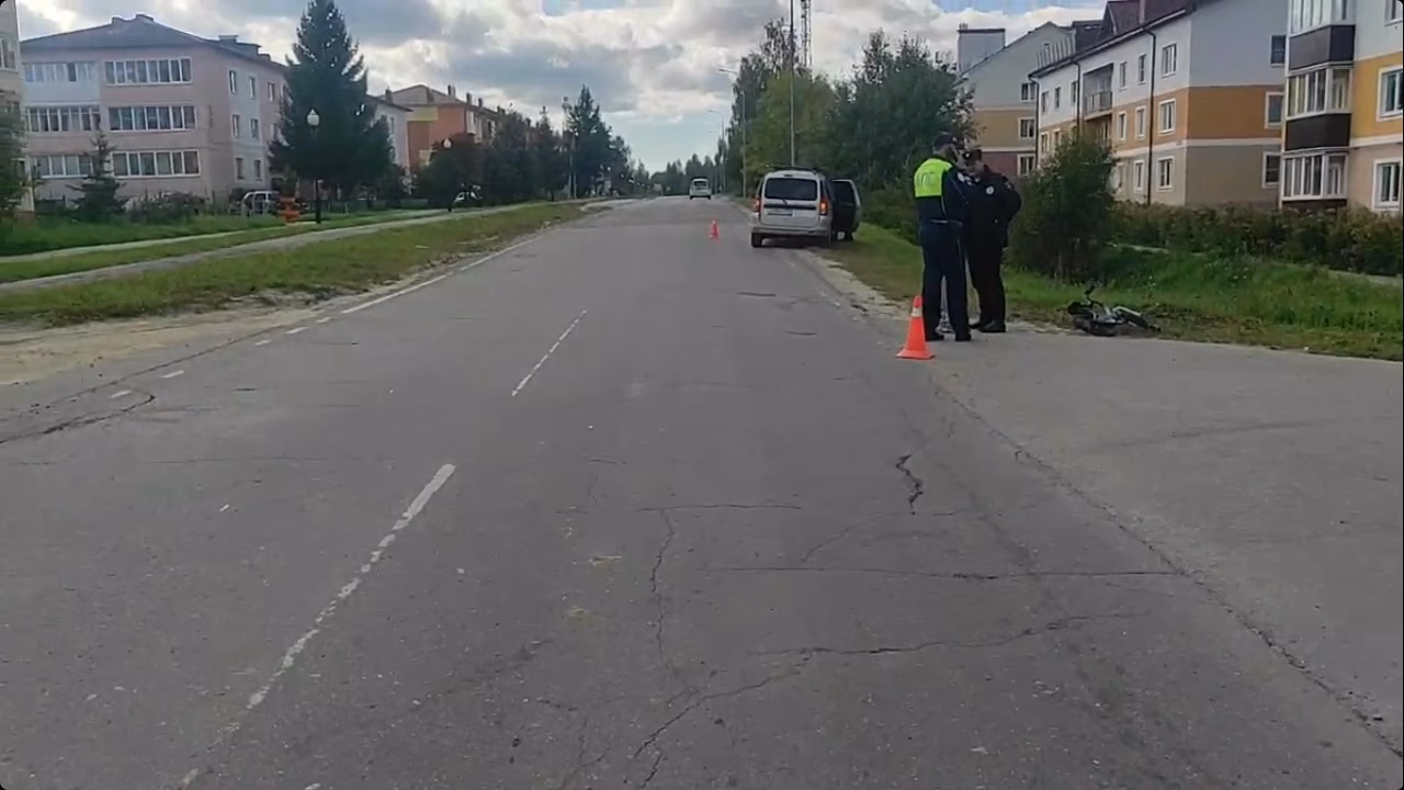 Автомобиль сбил восьмилетнего мальчика на велосипеде в Семенове